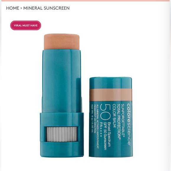 Colorscience Other - Colorscience Sunforgettable Total Protection Color Balm SPF 50 – Shade GLOW